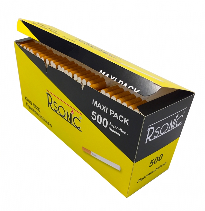 Rsonic 500er Pack Zigarettenhülsen King Size