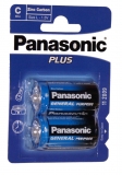 Panasonic Plus R14 Batterien 2er Blister