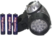 Power-line 14 LED Fahrradlampe inkl. Batterien