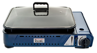 Rsonic Deluxe tragbarer Gasgrill mit Grillpfanne RS-8