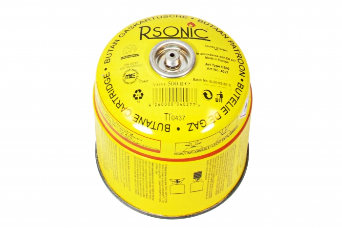 Rsonic 500g Gaskartusche Schraubventilkartusche mit Gewinde